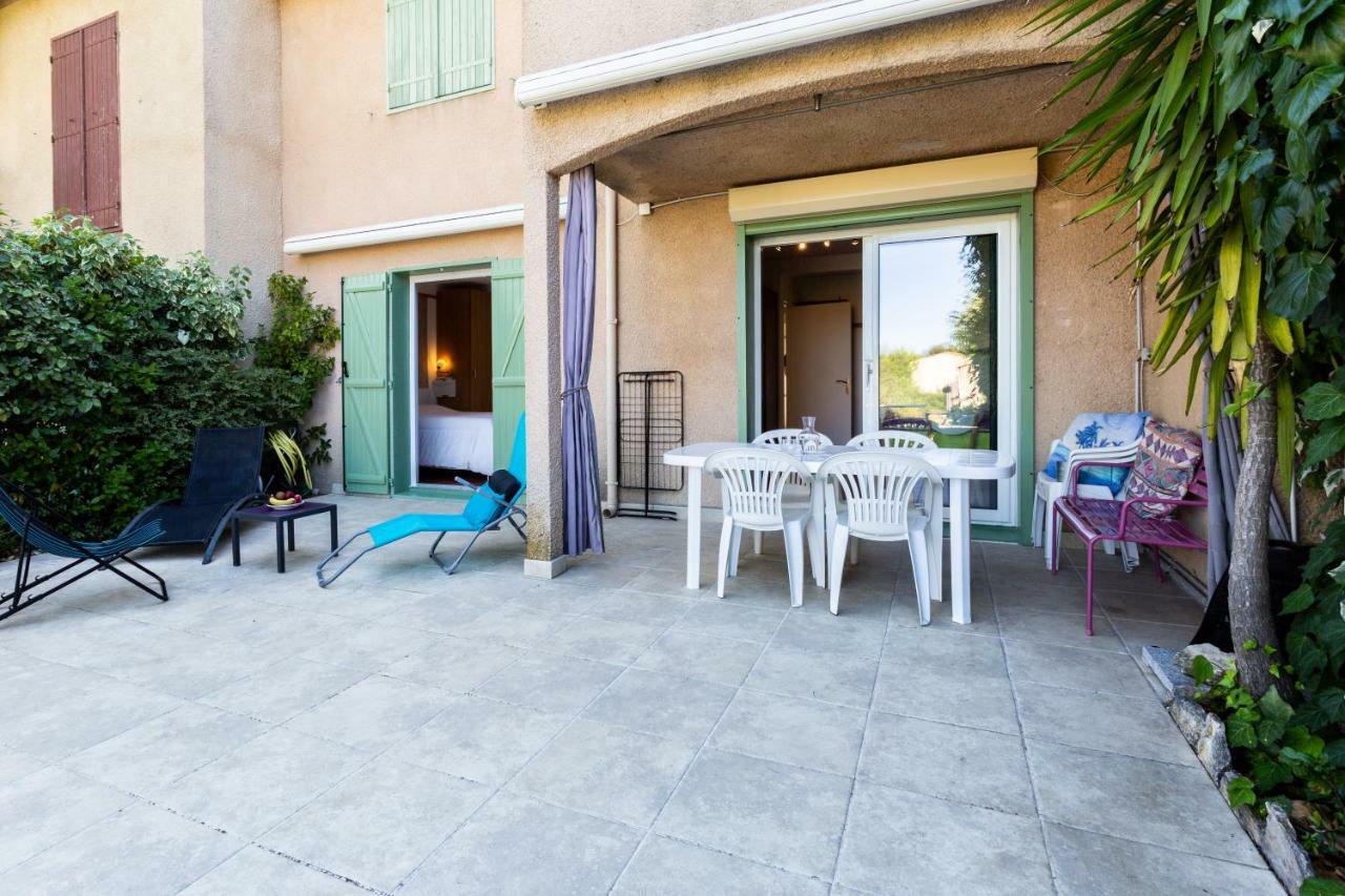 T3 Rez De Jardin,Piscine Privee Lejlighed Saint-Cyr-sur-Mer Eksteriør billede