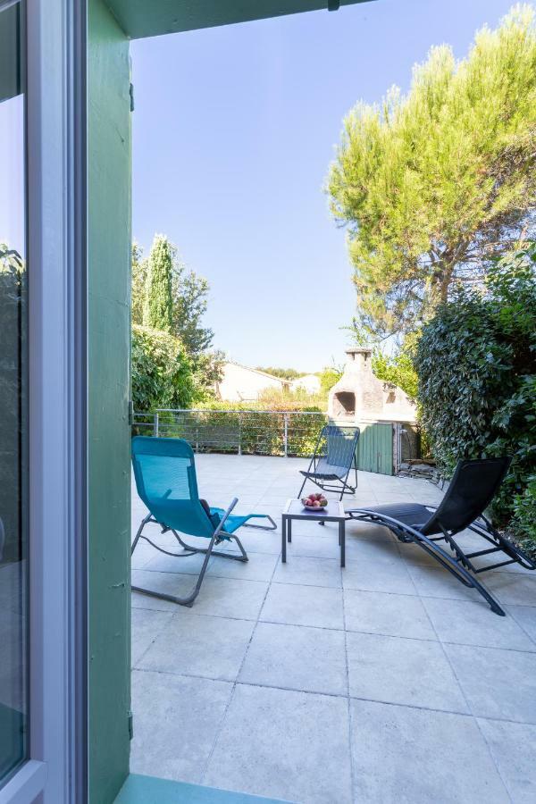 T3 Rez De Jardin,Piscine Privee Lejlighed Saint-Cyr-sur-Mer Eksteriør billede